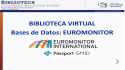 Base de Datos Euromonitor 