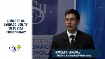 Cápsulas Alumnos USIL TV: Francisco Fernández