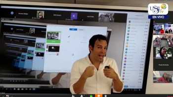 Videoconferencia lanzamiento del curso "Narrativas digitales"