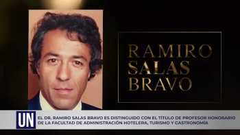 El Dr. Ramiro Salas es distinguido con el título de profesor honorario de la facultad HTG USIL.