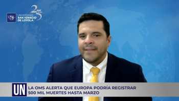 La OMS alerta que Europa podría registrar 500 mil muertes hasta marzo.