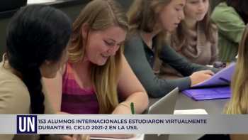 153 alumnos internacionales estudiaron virtualmente durante el ciclo 2021-2 en la USIL.