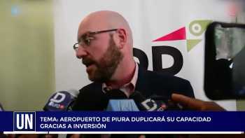 Aeropuerto de Piura duplicará su capacidad gracias a inversión