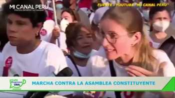 Análisis de la marcha contra la asamblea constituyente