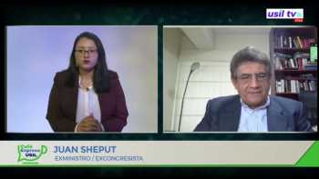 Adriana Hidalgo pregunta a Juan Sheput