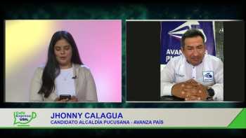 Andrea Rodríguez pregunta a Jhonny Calagua