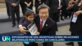 Estudiantes de USIL investigan sobre relaciones bilaterales Perú-China en Cancillería