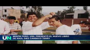 Misión Perú: USIL presentó el nuevo libro de Raúl Diez Canseco Terry