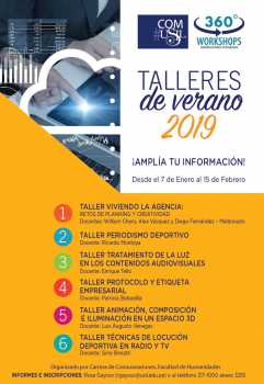Talleres de Verano 2019